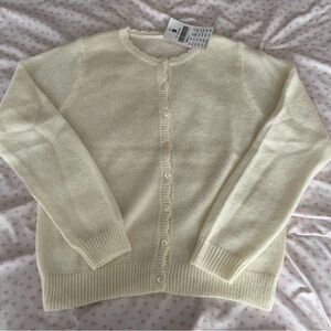 Brandy Melville St. George cream cardigan🩰🩰